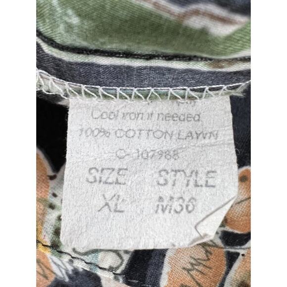 VTG Kahala John Severson Hawaiian Shirt Mens XL Drinks Cocktail Wine Aloha - Picture 9 of 9